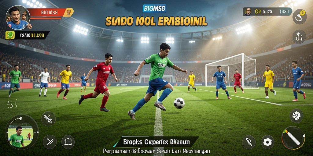 Tampilan gameplay seru dari BIGMSG yang menarik.