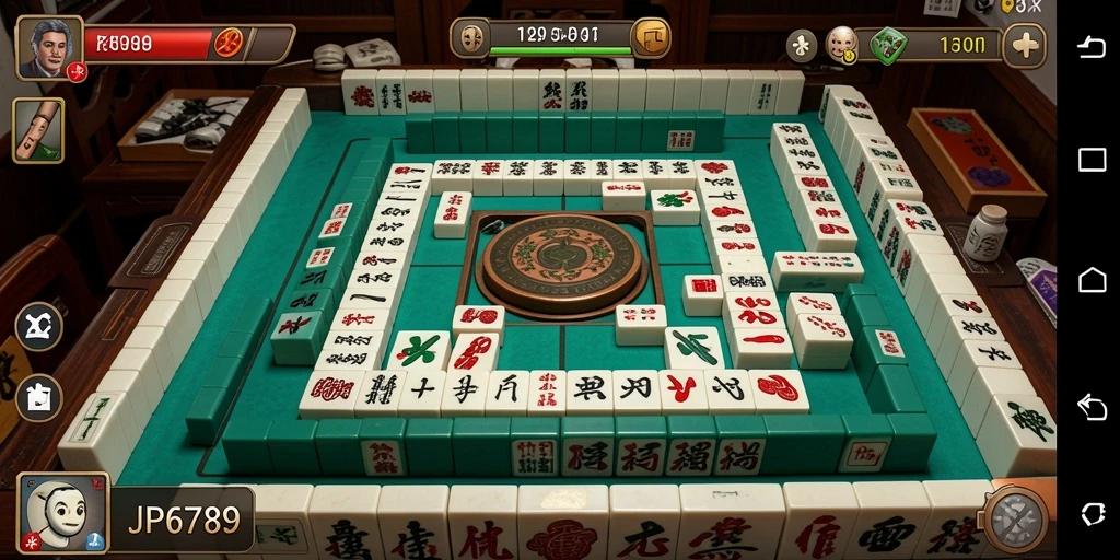 Tampilan gameplay menarik dari permainan Mahjong JP6789.