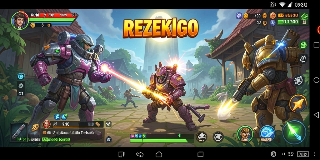 Tampilan utama REZEKIGO dengan fitur pengingat yang menarik.