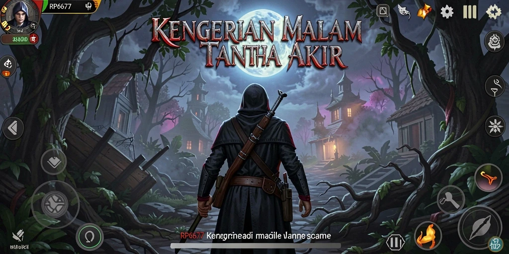Gameplay menegangkan dalam suasana seram yang mencengkeram.