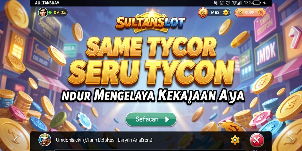 Tampilan gameplay SULTANSLOT yang menegangkan dengan grafis yang memukau.