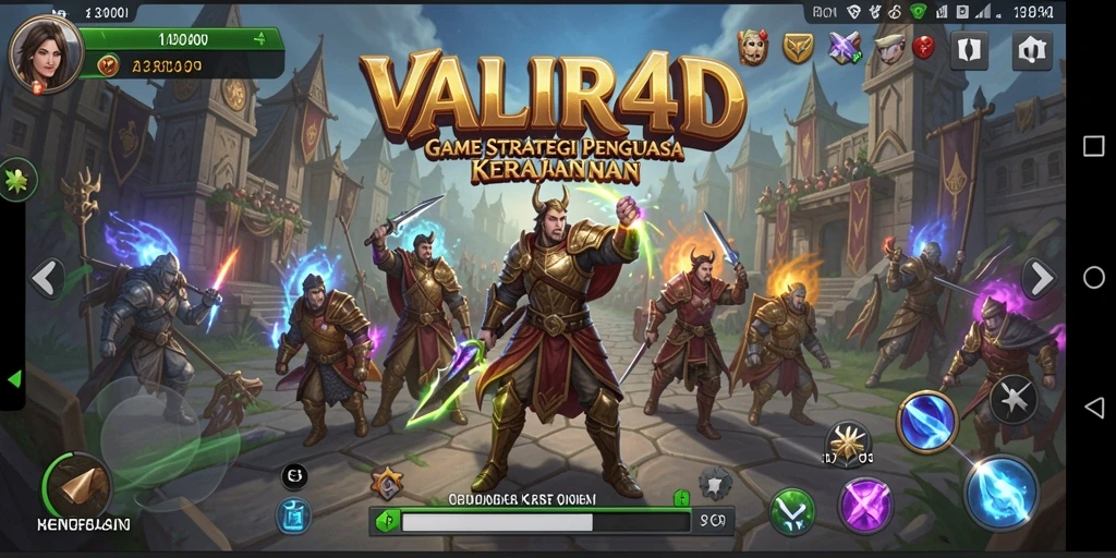 Tampilan gameplay VALIR4D yang mendebarkan dan penuh strategi.