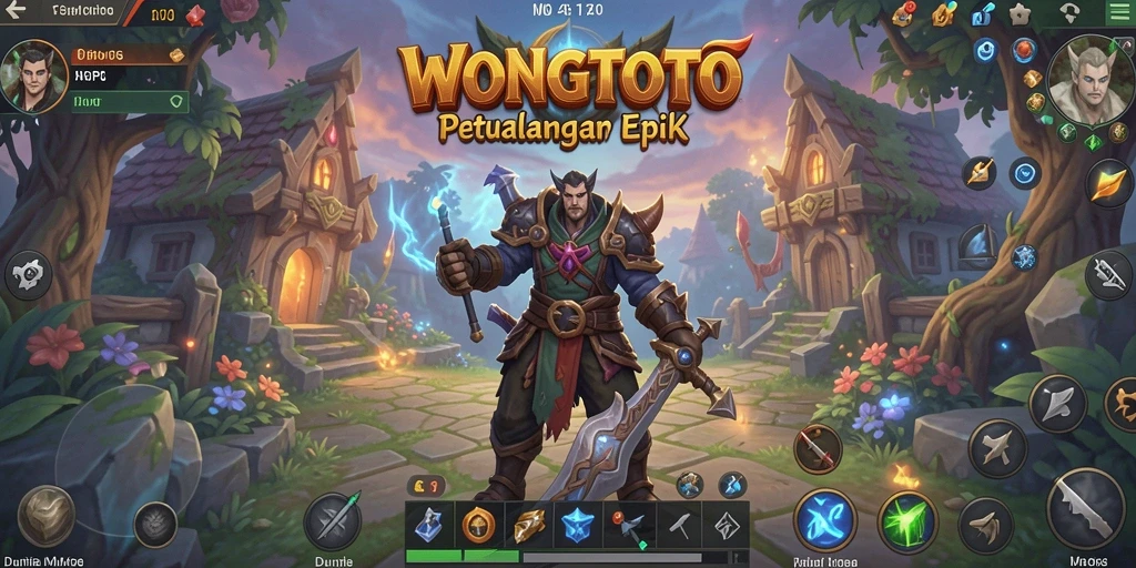Gameplay seru WONGTOTO di dunia MMORPG yang luas.